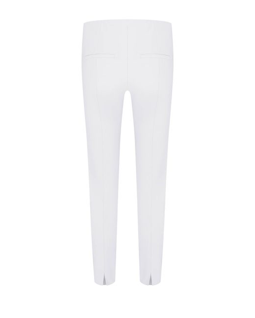 Cambio White Shorts weiß regular (1-tlg)