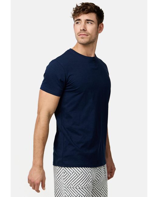 INDICODE T-Shirt INAnsel in Blue für Herren