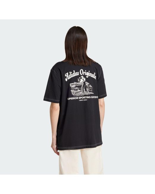 Adidas WABASH T-SHIRT in Black für Herren