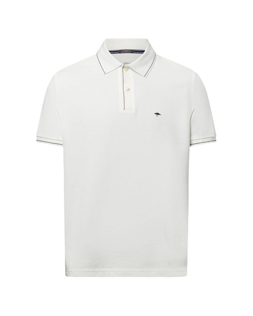 Fynch-Hatton Poloshirt in White für Herren