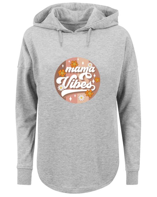F4NT4STIC White Kapuzenpullover Mothers Day Mama Vibes Vintage Inspired Motherhood Premium Qualität