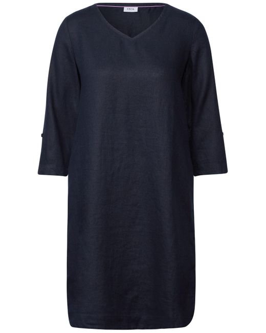 Cecil Blue Sommerkleid mit Turn-Up Funktion