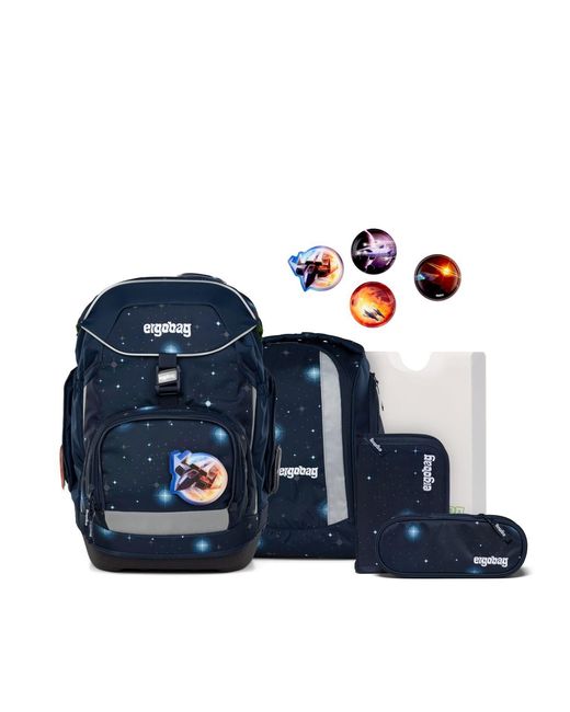 ergobag Blue Schulranzen-Set PACK KoBärnikus