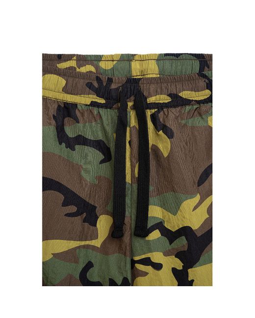 UNFAIR ATHLETICS Shorts DMWU Crushed Jungle in Green für Herren
