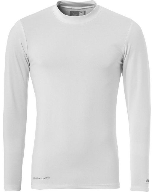 Uhlsport Longsleeve Distinction Colors Baselayer in White für Herren
