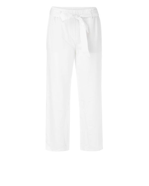 Marc Cain White Culotte "Pants Pastel Icecream" Premium mode Modell WASHINGTON "Rethink Together"