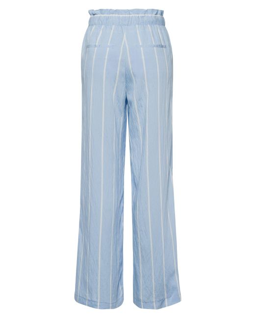 MARC AUREL Blue Stoffhose mit Streifen