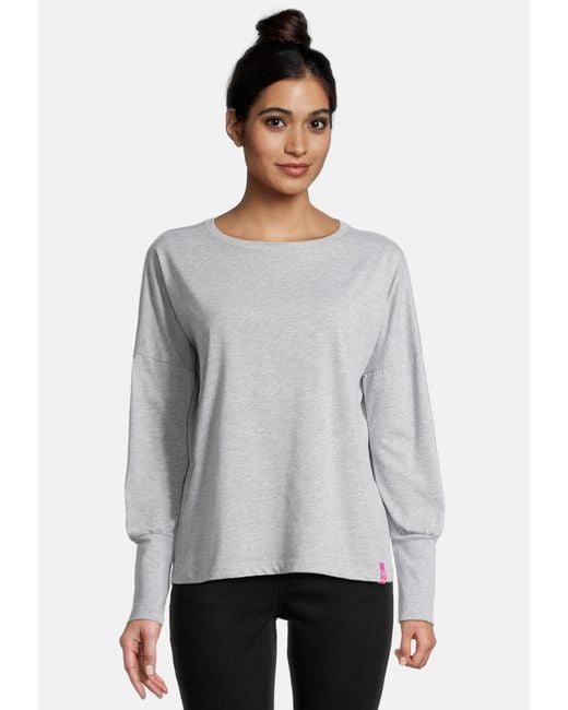 salzhaut Gray Langarmshirt Smaak