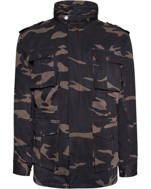 John Doe Motorradjacke Field Motorrad Textiljacke 2017 wasserabweisend in Black für Herren