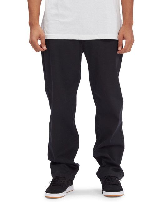DC Shoes Funktionshose Worker Relaxed in Black für Herren