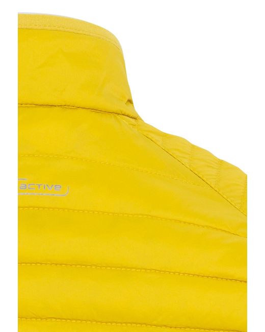 Camel Active Leichte Steppweste aus recyceltem Polyamid in Yellow für Herren