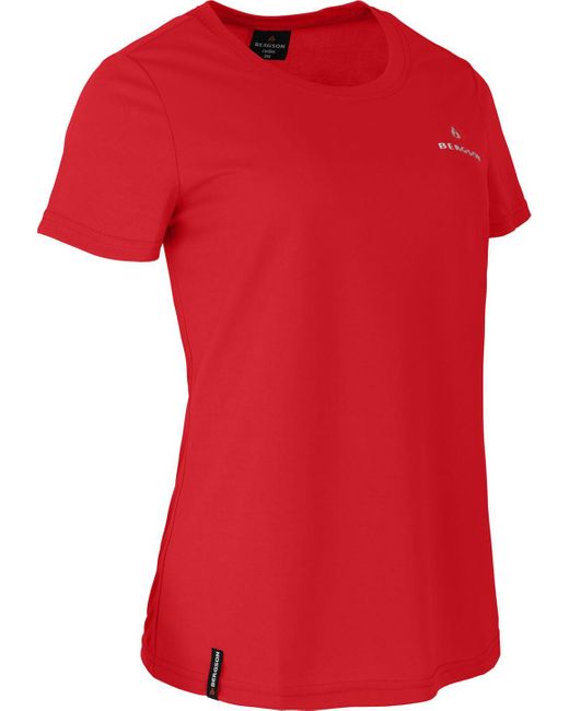 Bergson Red HALSAY Funktions T-Shirt, Pique, pflegeleicht, schnelltrocknend, Norma