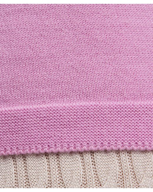 Falke Purple Stricktop (1-tlg) mit Bio-Baumwolle