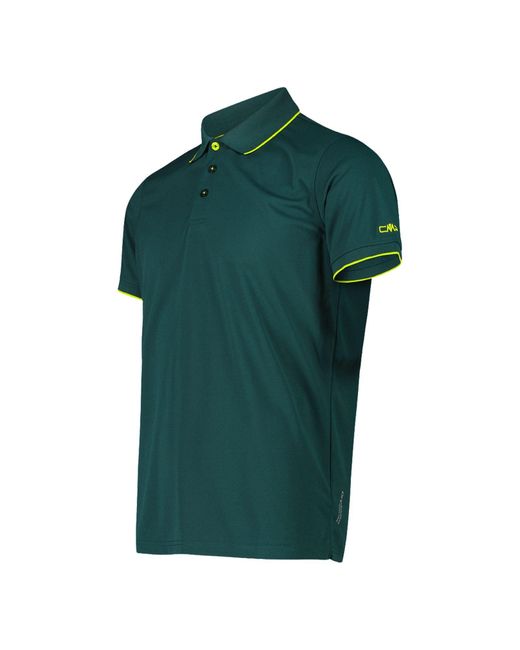 CMP Poloshirt Man Polo mit Dry-Function-Technologie in Green für Herren