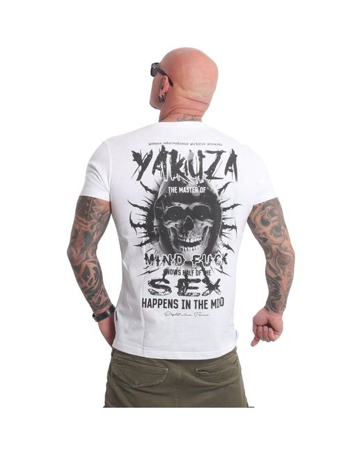 Yakuza T-Shirt Mind in Gray für Herren