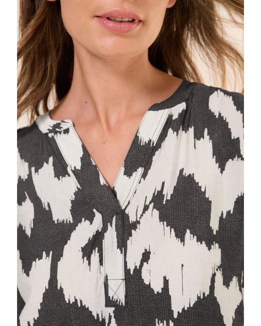 Cecil Gray Midikleid mit grafischem Muster