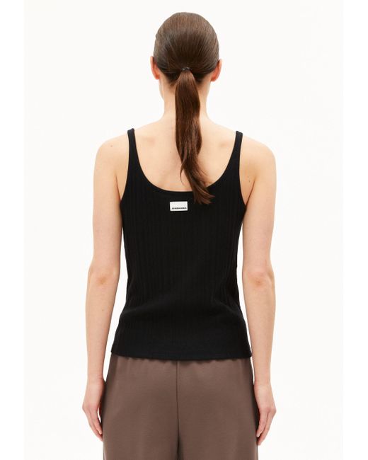 ARMEDANGELS Black Shirttop MAHELITAA