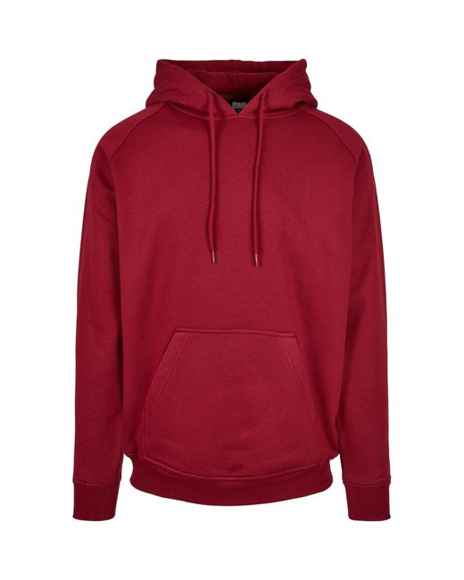 Urban Classics Sweatshirt Blank Hoody in Red für Herren