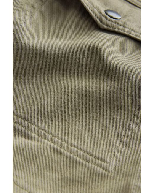 Next Green Cargojacke Baumwolljacke im Utility-Stil (1-St)