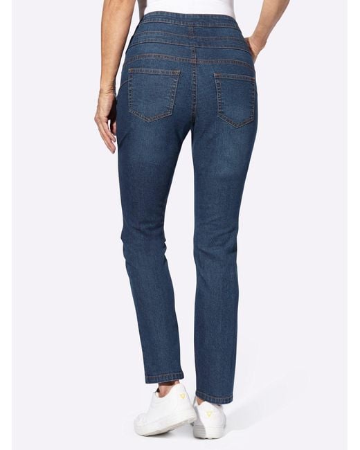 Sieh an! Blue Bequeme Jeans