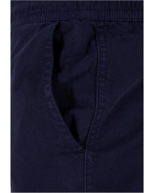 Urban Classics Drawstring Cargo Shorts in Blue für Herren