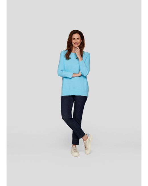 Rabe Blue Longpullover Pullover 4316