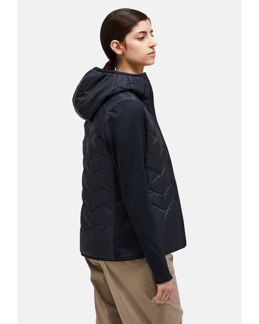 Peak Performance Blue Funktionsjacke W Elevate Liner Hybrid Hood