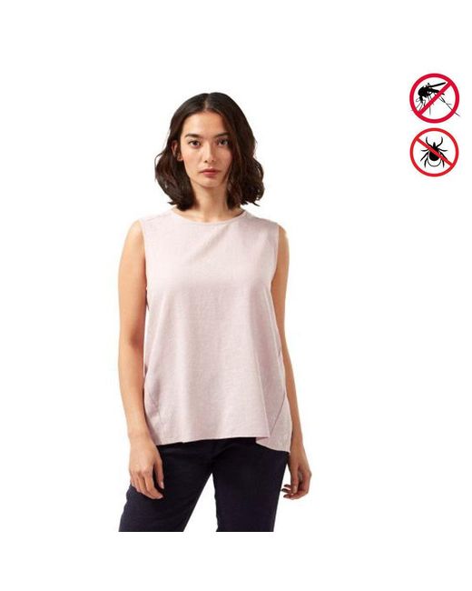 Craghoppers Pink Kurzarmshirt