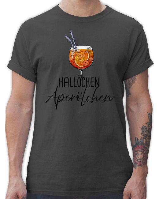Shirtracer Baumwolltasche „Aperol Spritz“ – Karneval, Fasching, Umweltfreundlicher Shopper
