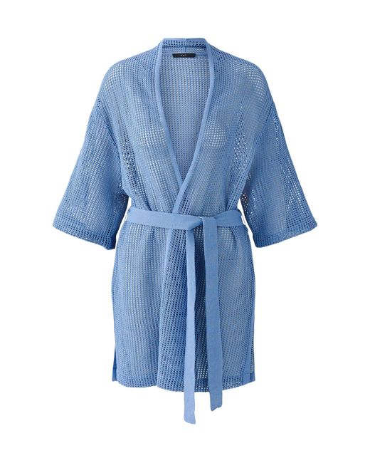 Ouí Blue Strickjacke Baumwollmischung