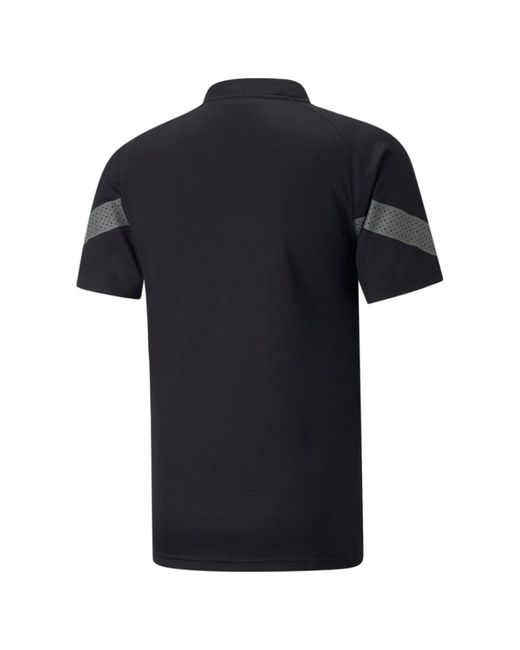PUMA Kurzarmshirt teamFINAL Training Jersey BLACK-SMOKED PEARL- S für Herren