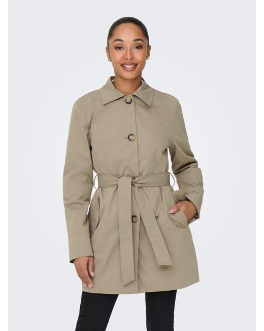 Jdy Natural ISADORA TRENCHCOAT OTW HAB NOOS