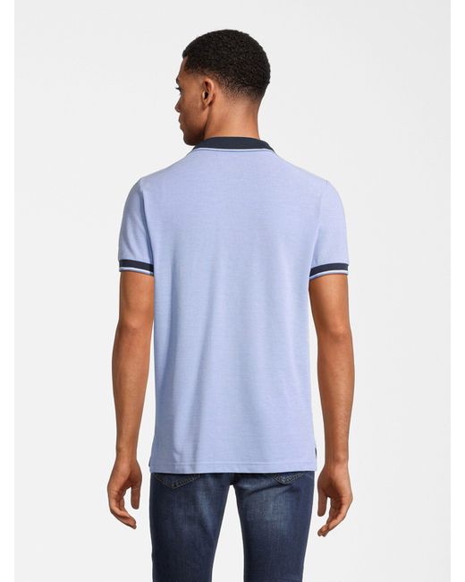 Aéropostale T-Shirt OXFORD (1-tlg) in Blue für Herren