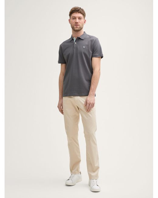 Tom Tailor Chinohose TTJOSH Regular Slim Ultralight Hose in Natural für Herren