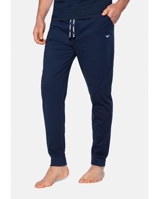 Threadbare Schlafhose LW (1-tlg) mit bequemer Passform in Blue für Herren