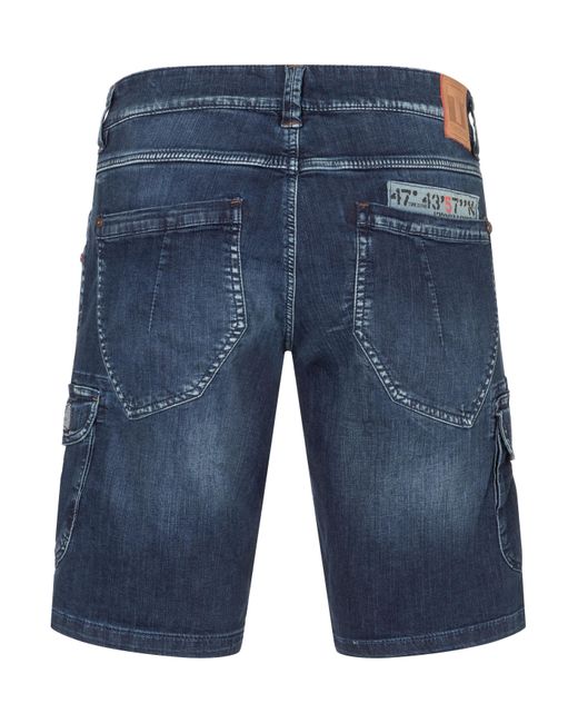 Timezone Shorts in Blue für Herren