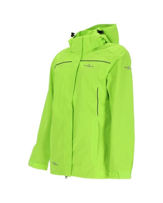 Blue Wave Green Funktionsjacke Regenjacke Klea