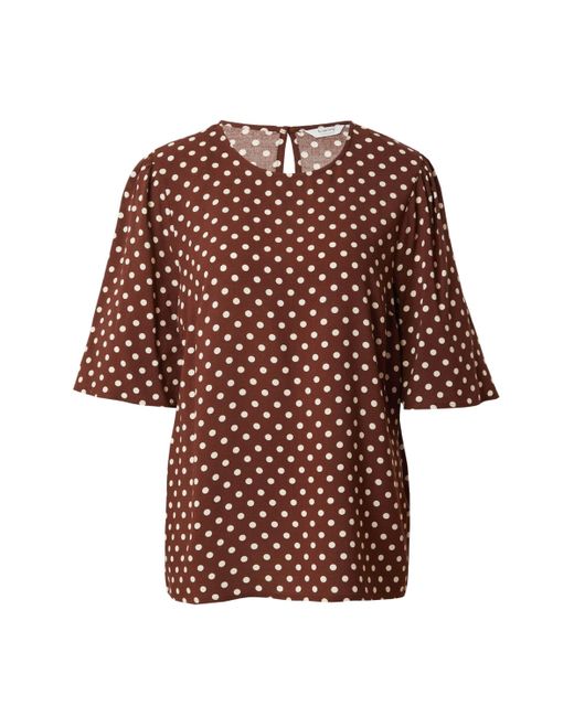 B.Young Red Funktionsbluse JOSA (1-tlg) Drapiert/gerafft, Cut-Outs