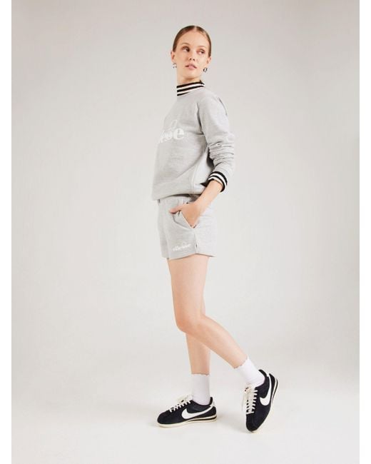 Ellesse White Shorts Kyrana (1-tlg) Plain/ohne Details