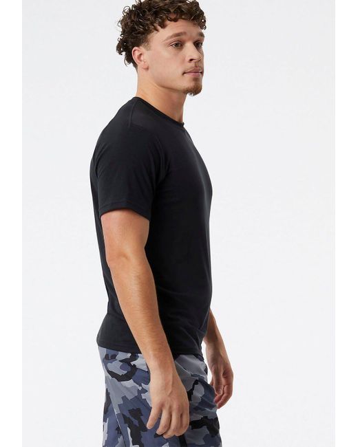 New Balance T-Shirt in Black für Herren