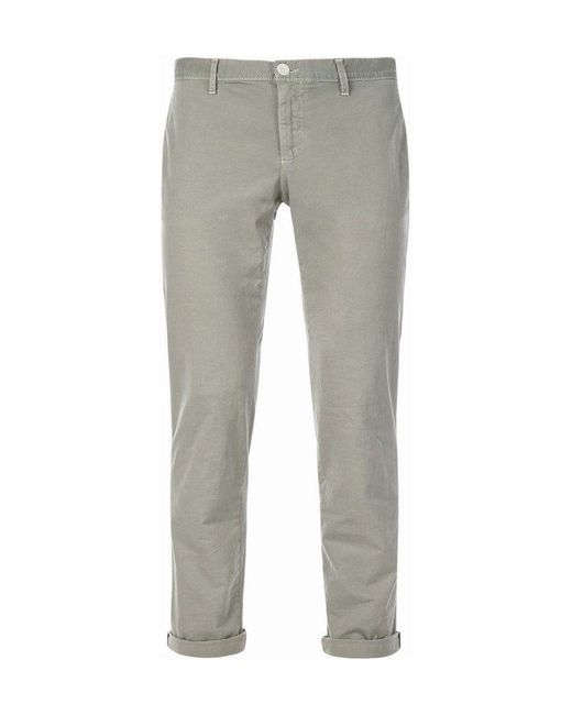 ALBERTO 5-Pocket-Hose in Gray für Herren