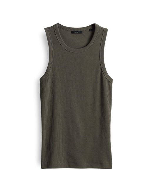 Opus Gray Tanktop ILESSO Slim aus BCI Cotton Mix