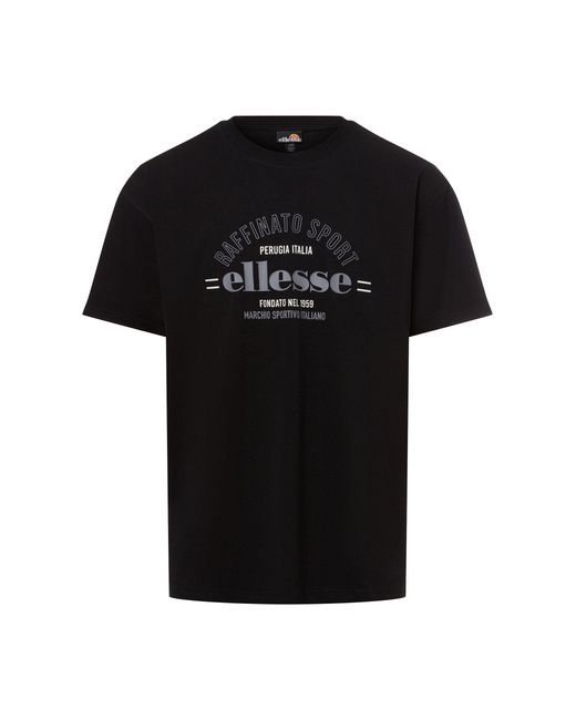 Ellesse T-Shirt Orroli Tee in Black für Herren
