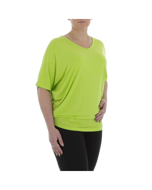 Ital-Design Green Freizeit (85915844) T-Shirt in Neongrün