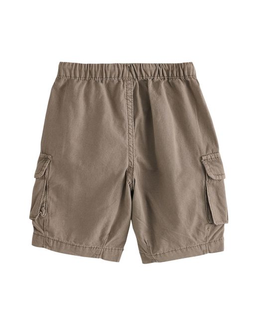Next Cargohose Weite gewaschene Latzhose aus 100 % Baumwolle (1-tlg) in Brown für Herren