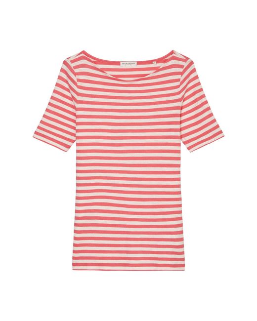 Marc O' Polo Pink Shirtbluse T-shirt, short sleeve, boat neck, s