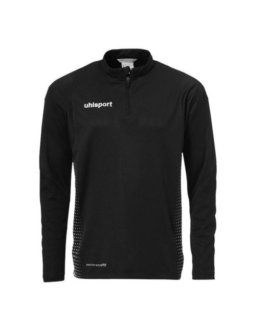 Uhlsport Score Ziptop Sweatshirt Langarm-Shirts Polyester in Black für Herren