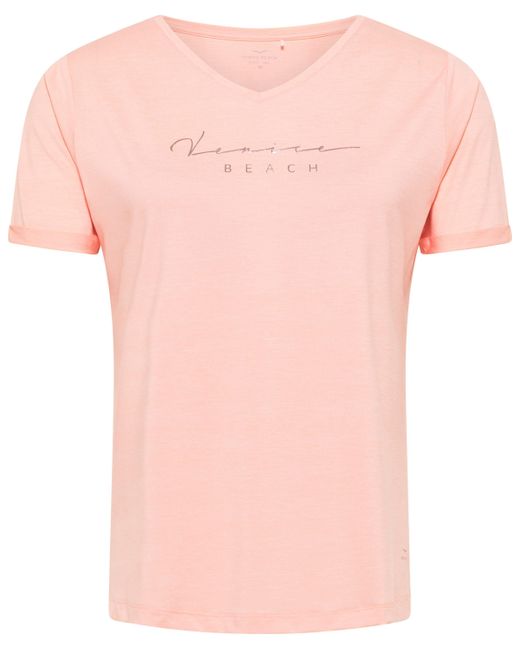 Venice Beach Pink T-Shirt CL HARTFORD, Große Größen (1-tlg)