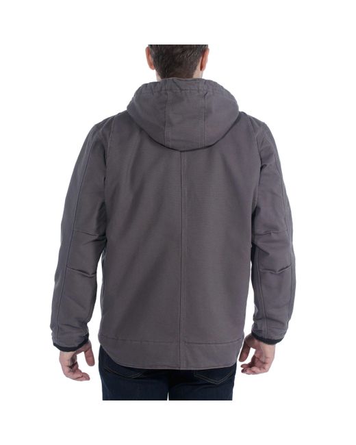 Carhartt Winterjacke Relaxed Fit Washed Duck Sherpa-Lined Utility Bartlett in Gray für Herren