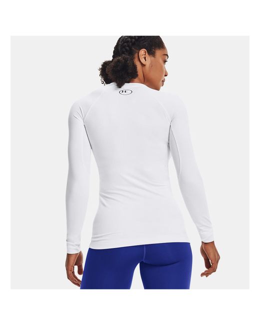 Under Armour White ® Langarmshirt Authentics Crew 1368701